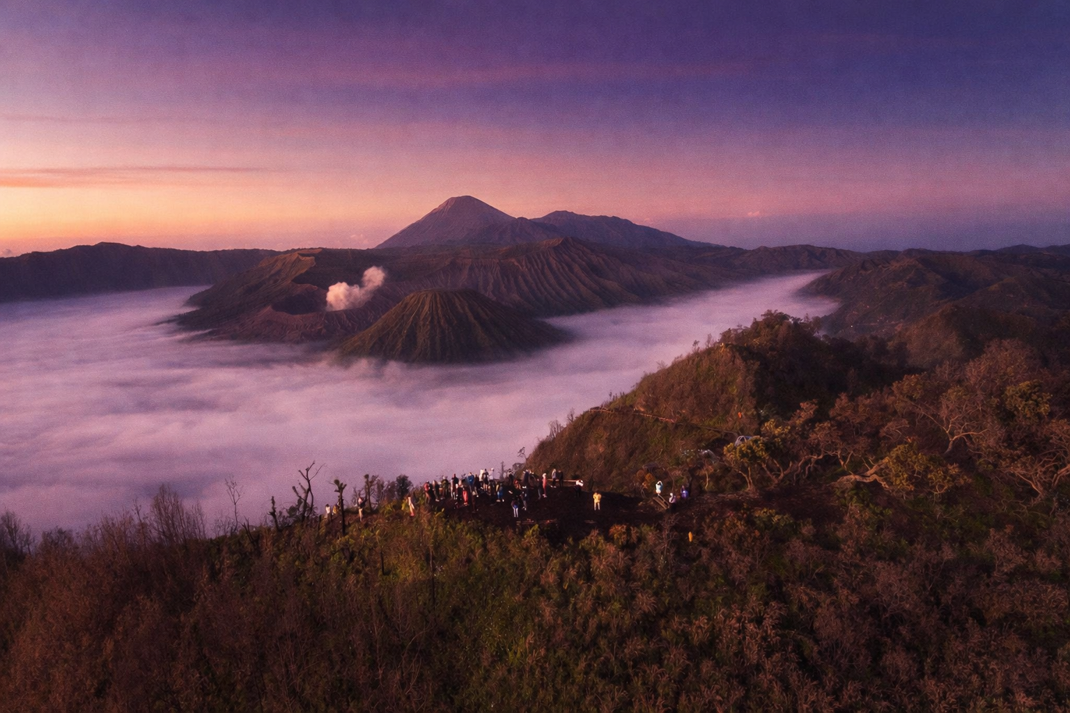 Mount Bromo sunrise tour from Surabaya with private tour jeep experience