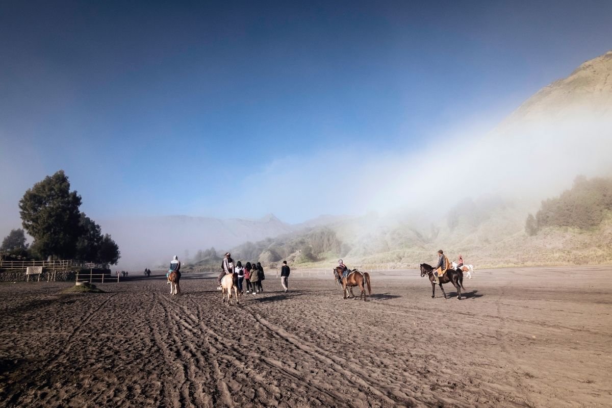 Travel route to Mount Bromo from Surabaya and Malang