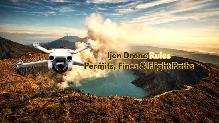 Ijen Drone Rules 2026: Permits, Fines & Flight Paths