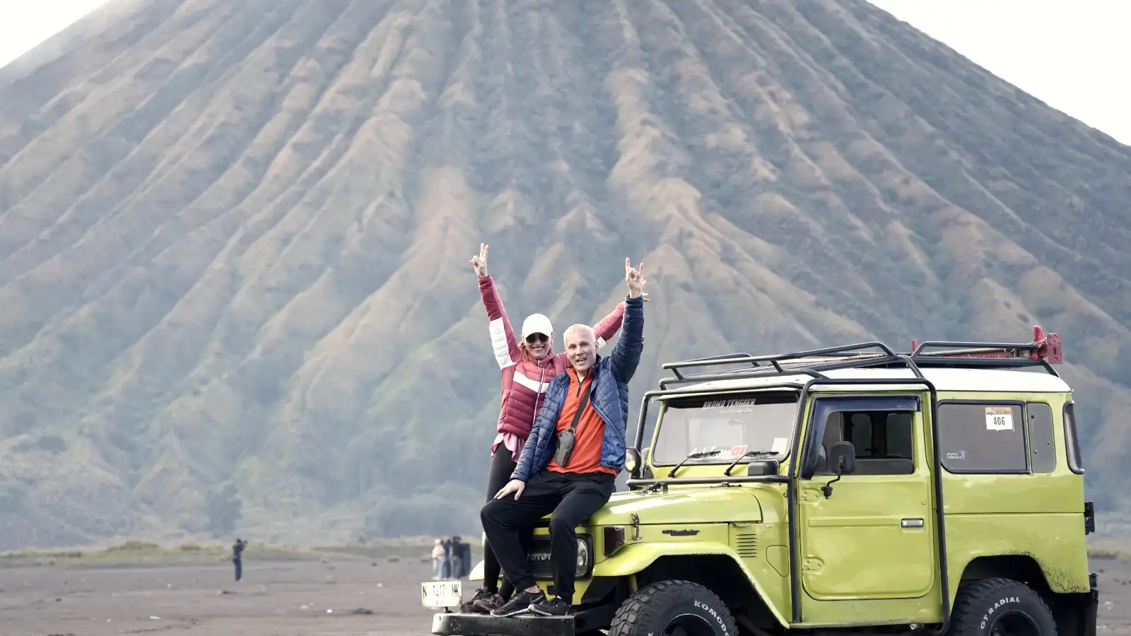 Majestic Tumpak Sewu Waterfall Tumpak Sewu Waterfall panoramic view from the bottom